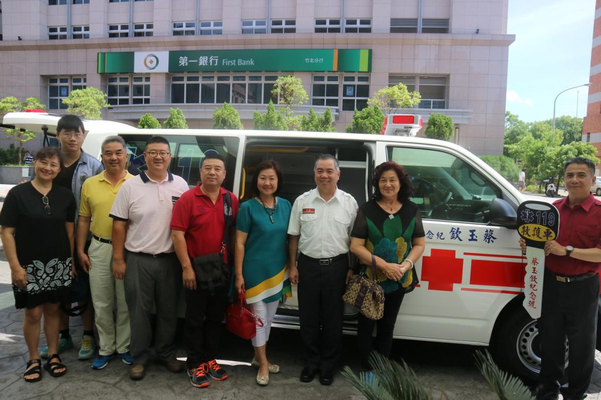 「蔡玉欽紀念號」救謢車將化為大愛，守護峨眉鄉。（圖／新竹縣消防局提供 , 2017.08.09）