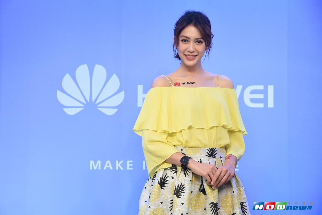 演藝圈新生代甜姐兒劉奕兒出席手機活動。（圖／記者林柏年攝 , 2017.08.09）