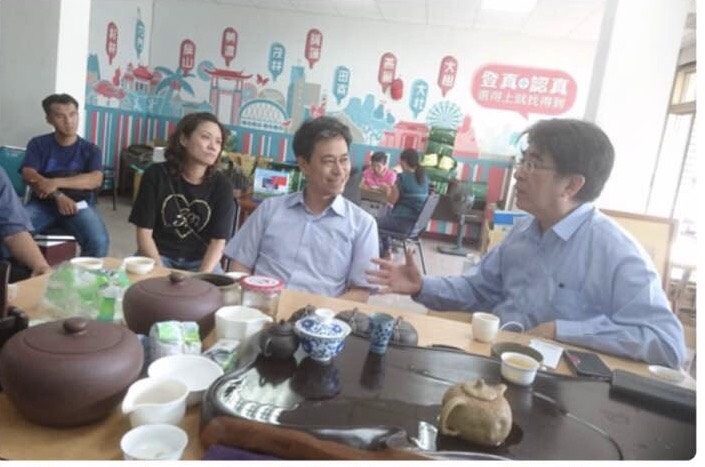 ▲前高雄市議員劉馨正（右）已被捕入獄服刑（圖／NOWnews資料照）