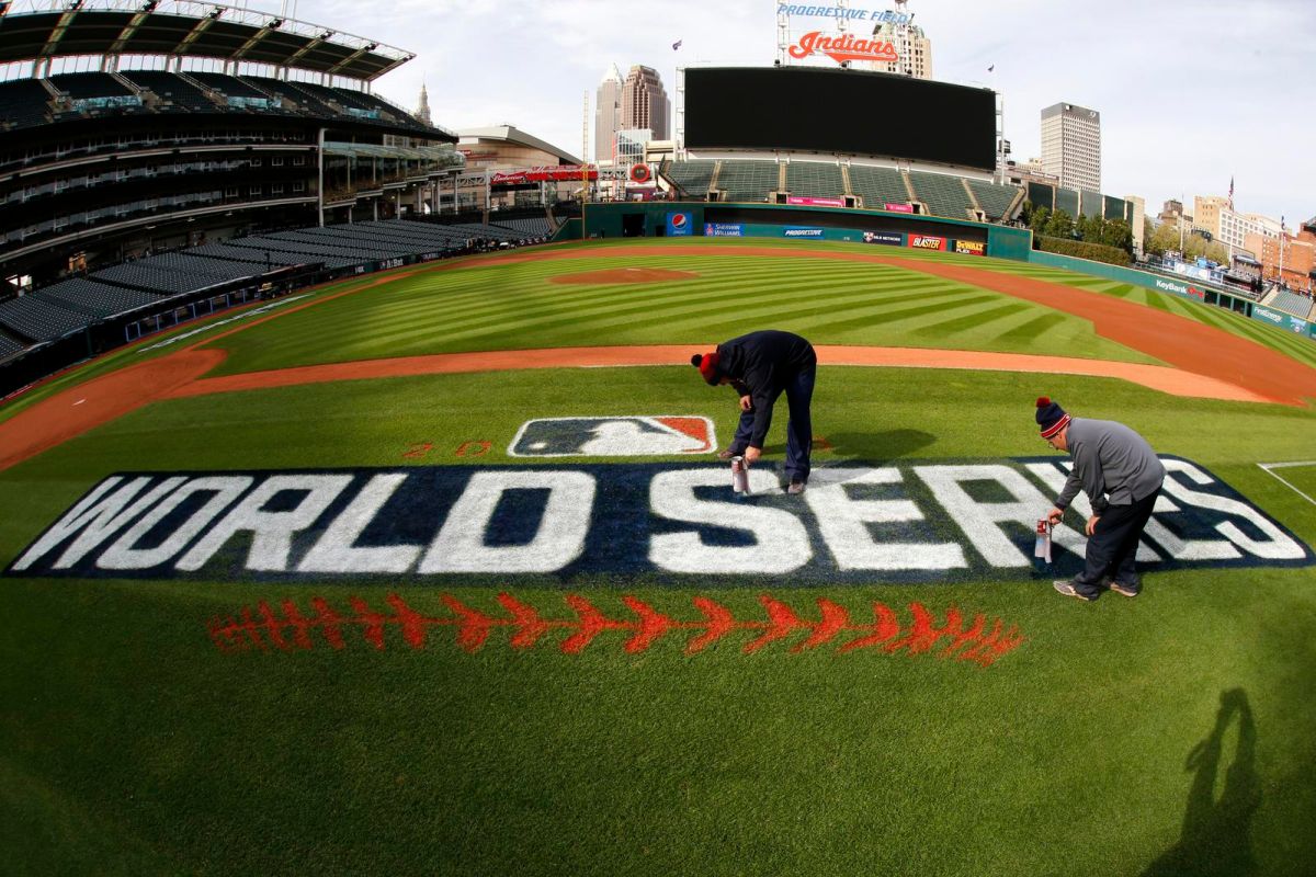 世界大賽從10月25日開始。（圖／美聯社／達志影像）