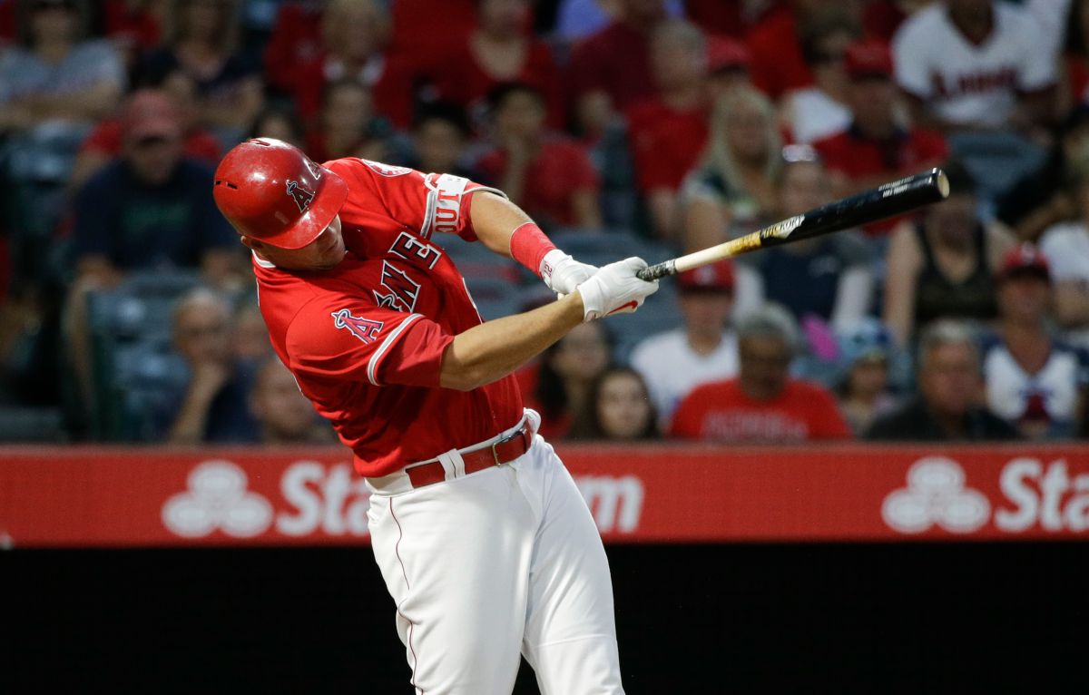 Mike Trout。（圖／美聯社／達志影像）