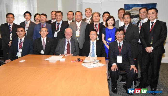 魏明谷訪台英國會小組主席福克納勛爵　綠色交流
