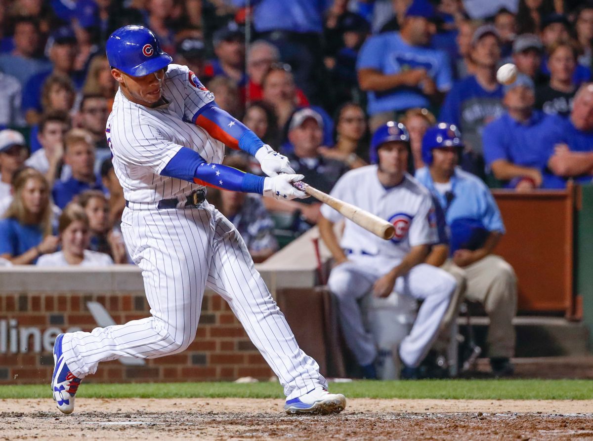 小熊隊Willson Contreras。（圖／美聯社／達志影像）