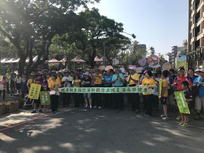 鼓勵夏天泡溫泉　礁溪辦夏戀健走
