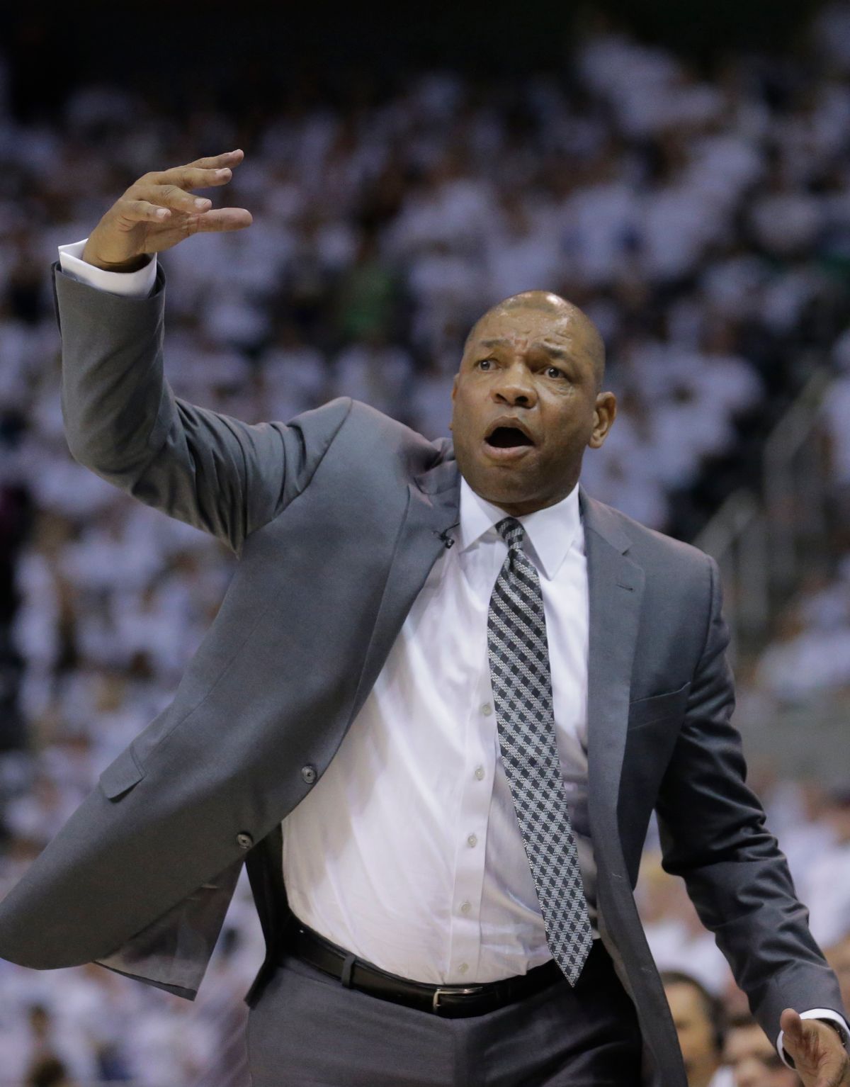 快艇隊解除Doc Rivers總裁的職位，希望他能專心執教（圖／美聯社／達志影像）