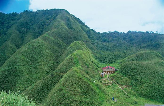 礁溪聖母登山步道。（圖／記者李清貴翻攝 , 2017.08.04）