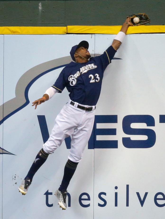 Keon Broxton。（圖／美聯社／達志影像）