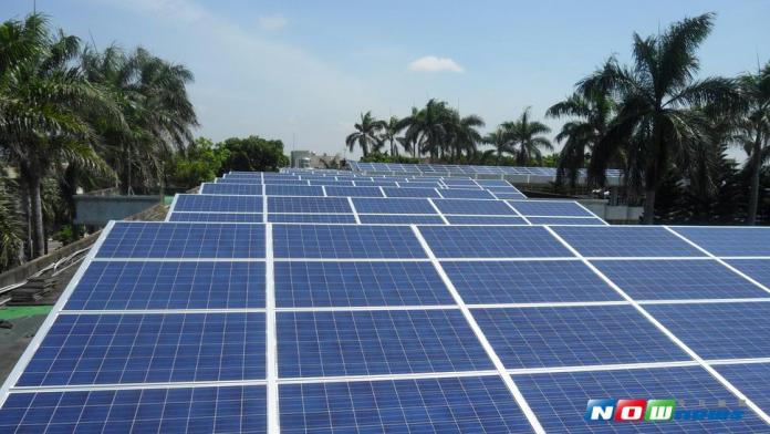 雲林縣積極發展綠色能源，其中在太陽光電裝置容量已達317.33MW，占全國28.3%比例穩坐榜首。（圖／記者蘇榮泉翻攝，2017.08.03）
