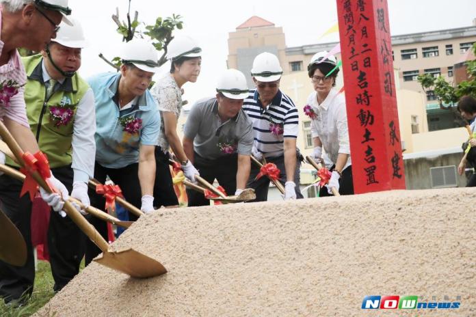 朝陽里集會活動中心動土典禮 　賓客雲集
