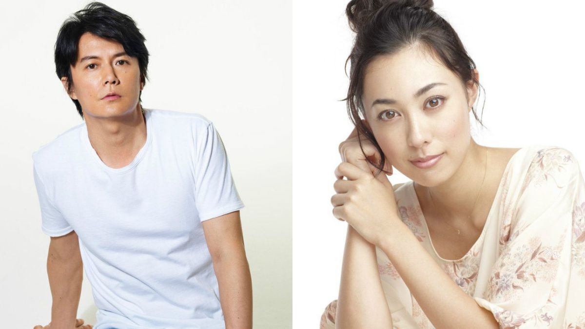 ▲吹石一惠（右）產後快速復出，居然被老公福山雅治的粉絲們嗆聲。（圖／翻攝自eiga_natalie推特）