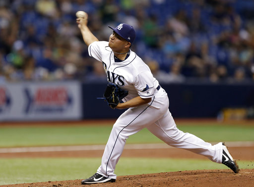 ▲光芒隊胡智為。（圖／美聯社／達志影像）