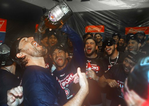 MLB／首度封王香檳浴　曾仁和期待先發
