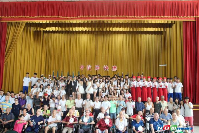 ▲彰化榮家舉辦106年中秋聯歡會活動，榮民們充分享受了歡樂氣氛。（圖／記者陳雅芳攝，2017.9.28）