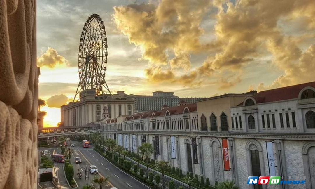 ▲用餐邊欣賞夢之湖的水舞與夜景，浪漫又愜意（圖／記者陳佩琪攝 , 2017.09.28）