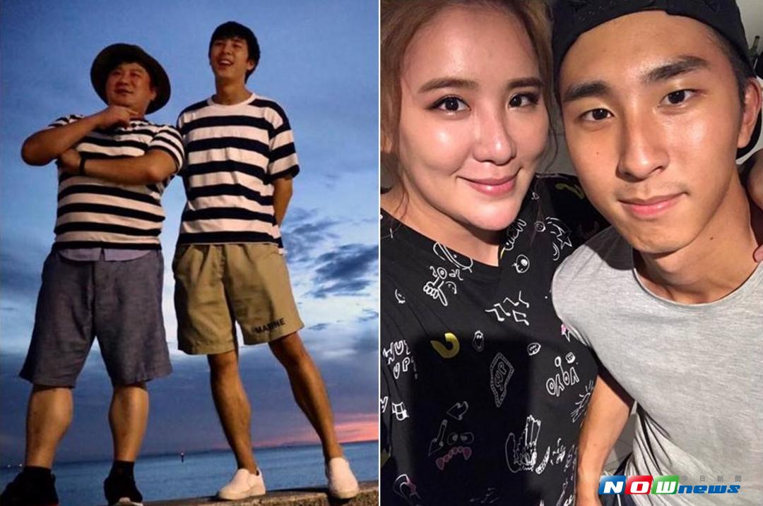 ▲胡瓜兒子安安（左圖右\\&右圖右）高挑帥氣，即將進軍演藝圈。（圖／翻攝小禎臉書，2017.09.27）