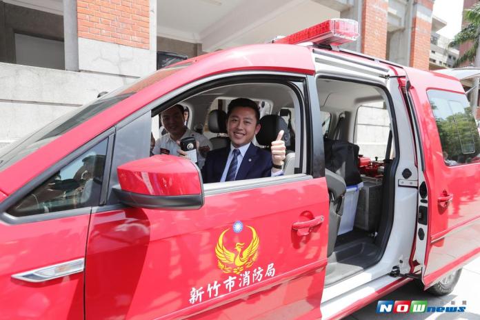 ▲竹市消防警備車19年來首全面換新，提升救災能力。（圖／陳志偉攝，106.09.26）
