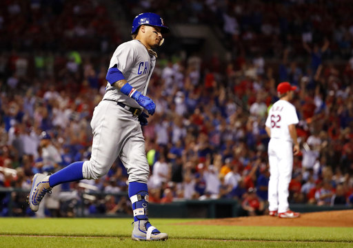 ▲Javier Baez3分砲。（圖／美聯社／達志影像）