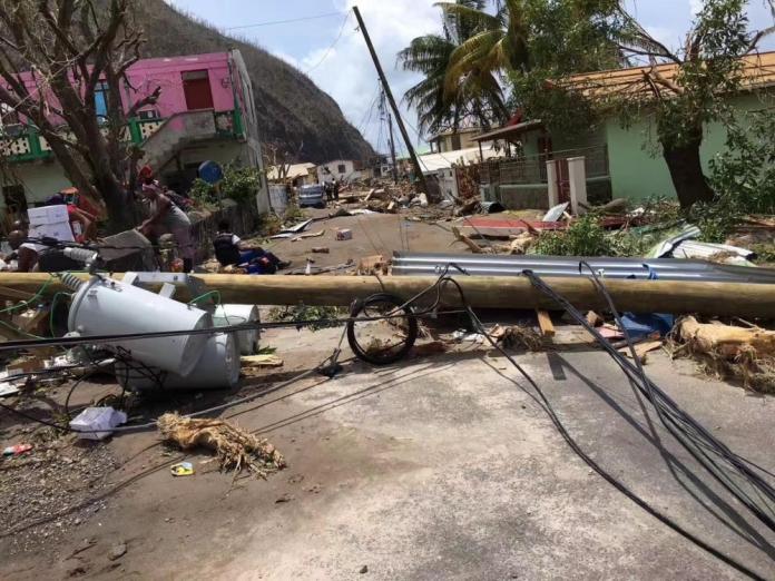 ▲颶風「瑪利亞」重創加勒比島國多米尼克。（圖／翻攝自網路）