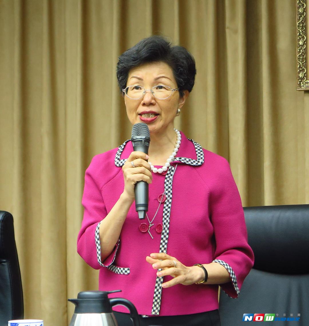 ▲對於中國新歌聲所引發的流血衝突，陸委會表示，政府絕對不接受任何矮化作為，圖為陸委會主委張小月。（資料圖／NOWnews）