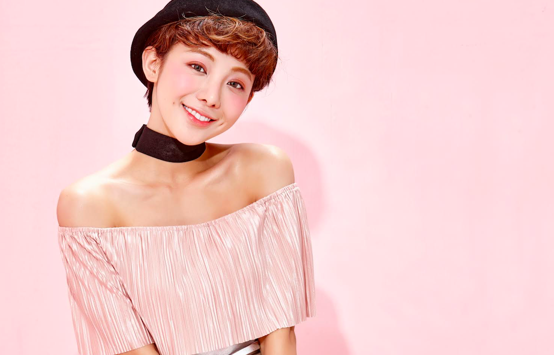 ▲「十頭身美少女」特蕾沙才剛出道就擔任微電影女主角，與知名日本男星柾木玲彌上演異國、跨國戀。（圖／樂迷國際提供 , 2017.09.24）