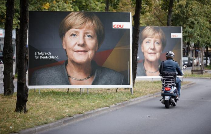 ▲德國將在當地時間24日舉行大選，但根據民意調查，德國有不少人會放棄投票。（圖／翻攝自EUobserver）