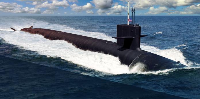 ▲美軍最新型哥倫比亞級\\(Columbia-class\\)核潛艦想像圖。（圖／美國海軍）