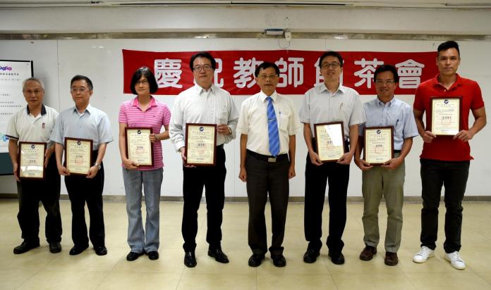 ▲海洋大學提前慶祝教師節，頒獎表揚傑出及優良老師。（圖／海洋大學提供）