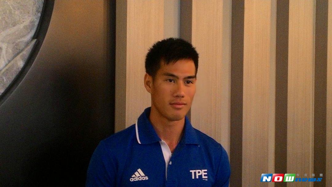 ▲「台灣最速男」楊俊瀚一周練6天，從不喊苦只臭臉。（圖／黃建霖攝）