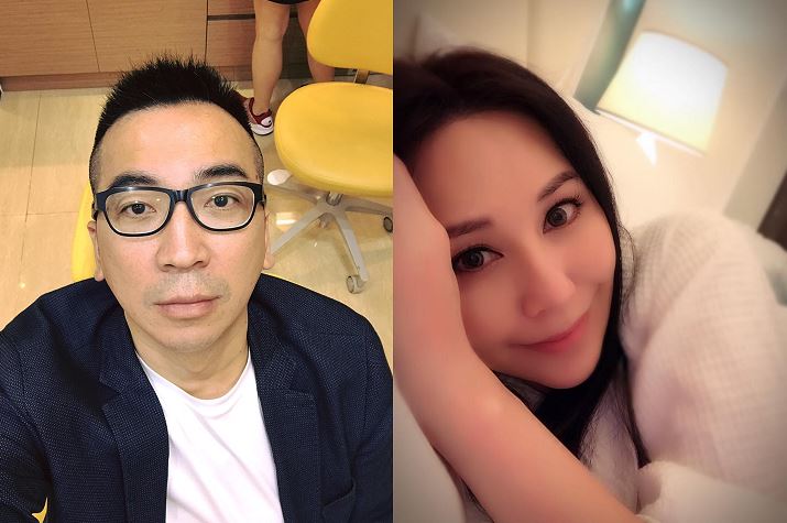 ▲王世均（左）、洪曉蕾（右）被爆欠債700多萬元。（圖／翻攝自臉書）