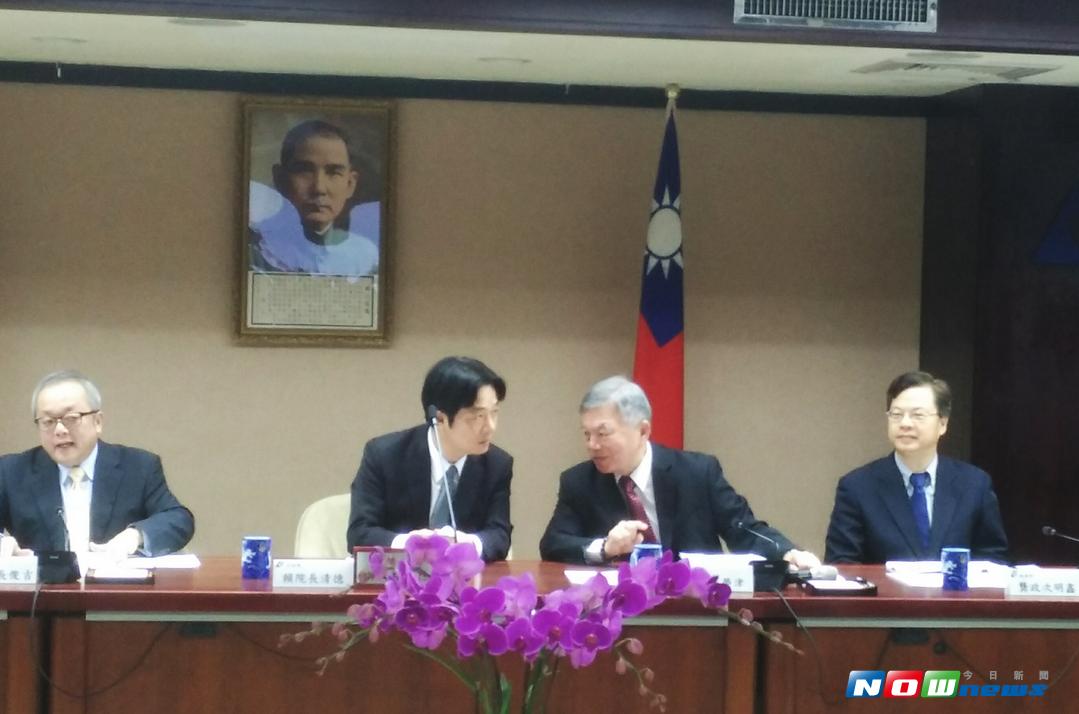 ▲行政院長賴清德上任後選擇經濟部為第一個視察的部會。（圖／記者陳家蕙攝,2017.9.19）