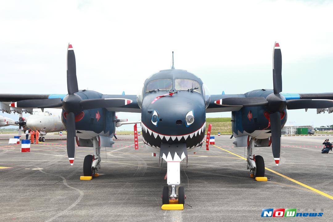▲S-2T定翼機。（圖／記者葉政勳攝 , 2017.09.19）