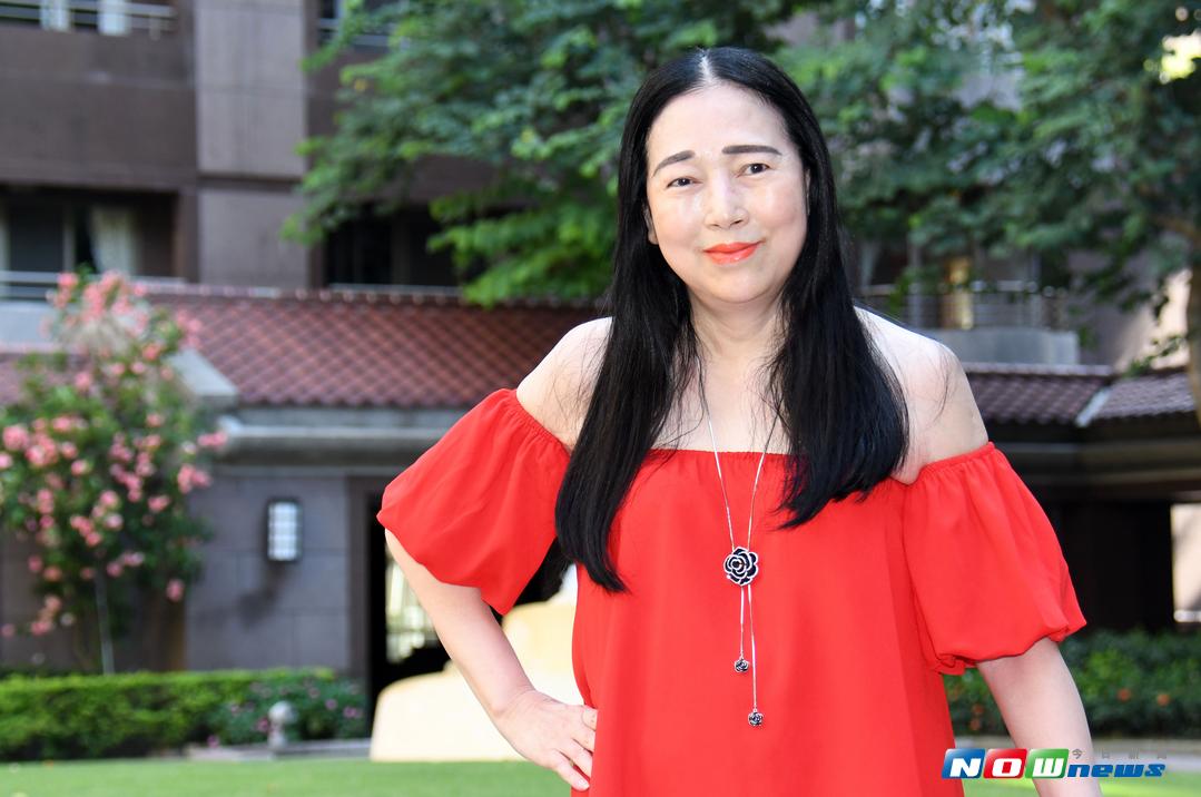 ▲許久不見的許純美再度現身，身形豐腴許多。（圖／記者林調遜攝，2017.9.18）