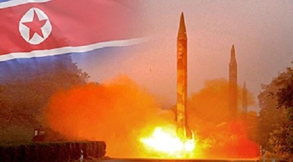 ▲北韓15日向東部發射了一枚「火星-12型」中程彈道飛彈，該飛彈並從日本上空飛過。（圖／翻攝自韓聯社 , 2017.09.15）
