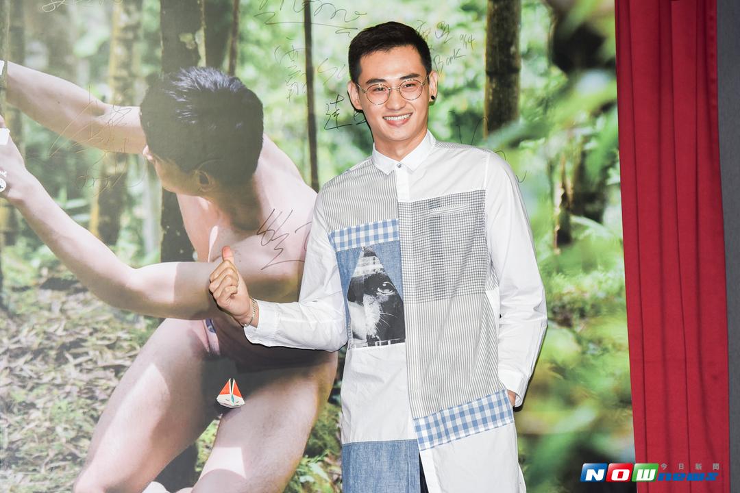 ▲賀飛為電影《三十儿立》首映會站台。（圖／記者陳明安攝，2017.09.14）