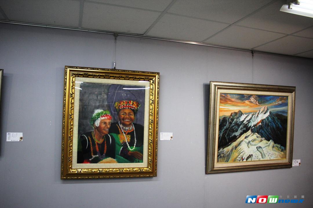 ▲耕雲畫會會員第3次聯展，有一系列精彩的人體、人物、風景及靜物之作品。（圖／記者蘇榮泉翻攝，2017.09.14）