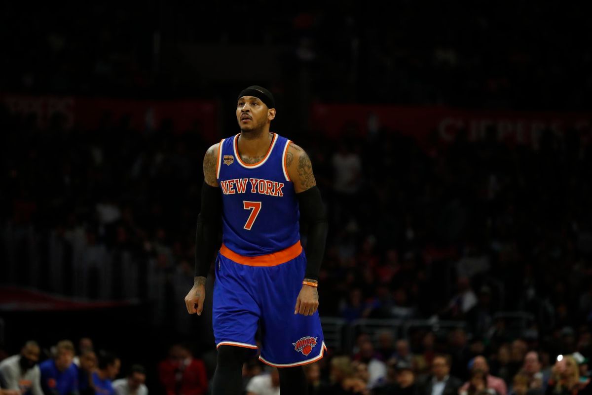 ▲Carmelo Anthony在《ESPN》新的球員排名中，僅排第64名。（圖／美聯社／達志影像）