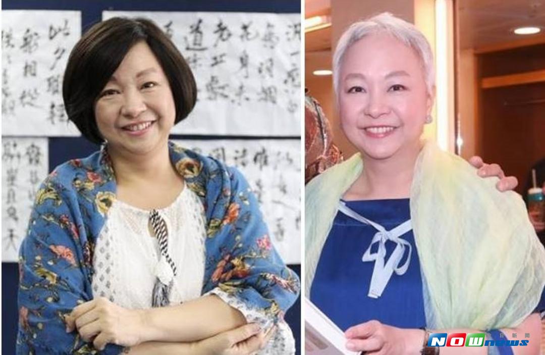 ▲陳秋霞原本滿頭黑髮，再現身已是一頭銀白（右）。（圖／翻攝陳秋霞臉書，2017.09.12）