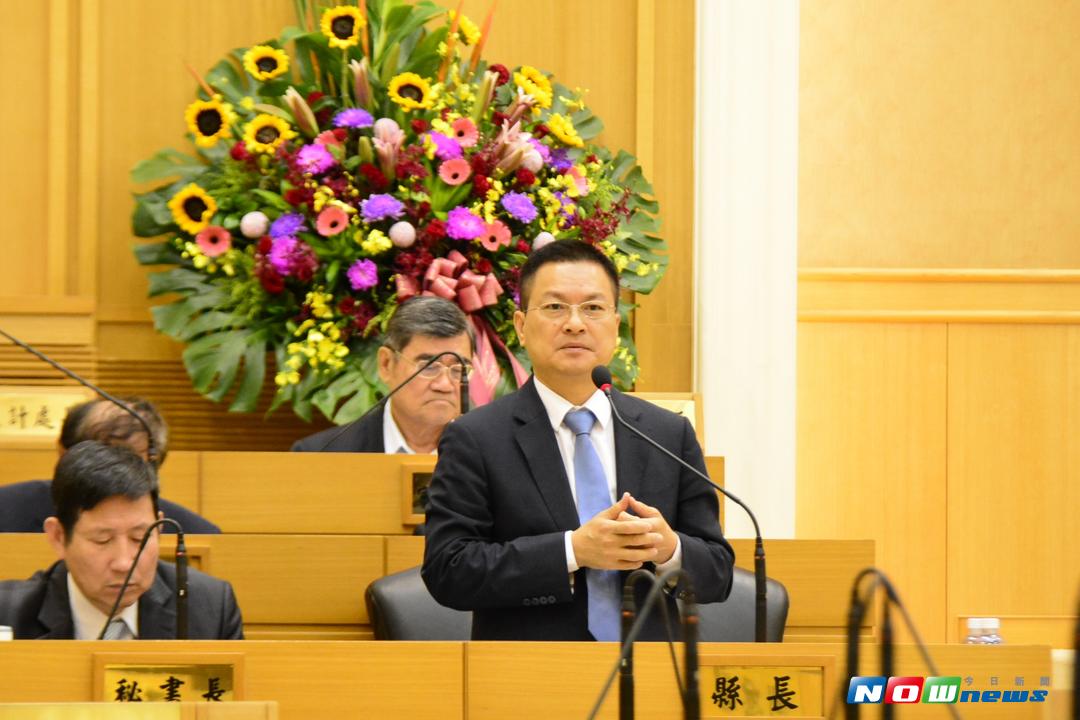 ▲違法工廠蓋在農地上到底拆不拆？彰化縣議會臨時會上，縣長魏明谷強調五不一絕對，五不原則來力挺中小企業。（圖／記者陳雅芳攝，2017.9.12）