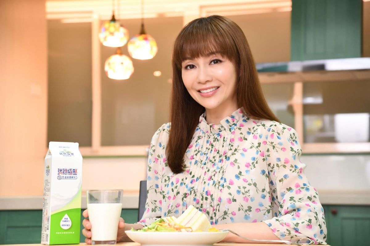 ▲美女主廚Joanna劉韋彤在偶然下品嘗到巴氏殺菌鮮乳後，讓她一試成主顧。(圖／業者提供）