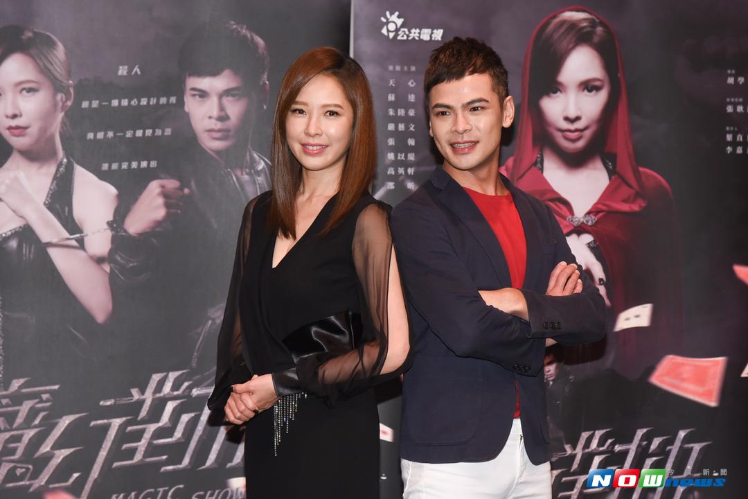 ▲公視4K迷你劇集【魔幻對決】演員天心、蘇達。（圖／記者陳明安攝，2017.09.11）