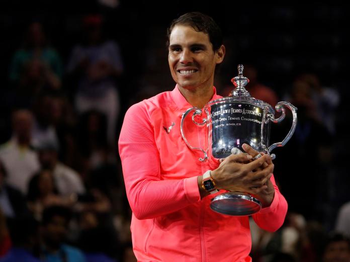▲Rafael Nadal奪美網冠軍。（圖／美聯社／達志影像）