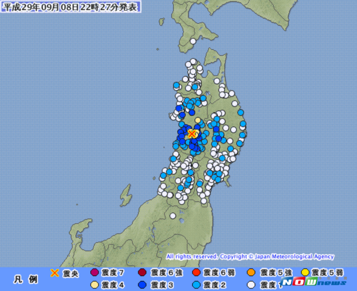 日本秋田規模5 2地震提防出現落石山崩 國際 Nownews 今日新聞