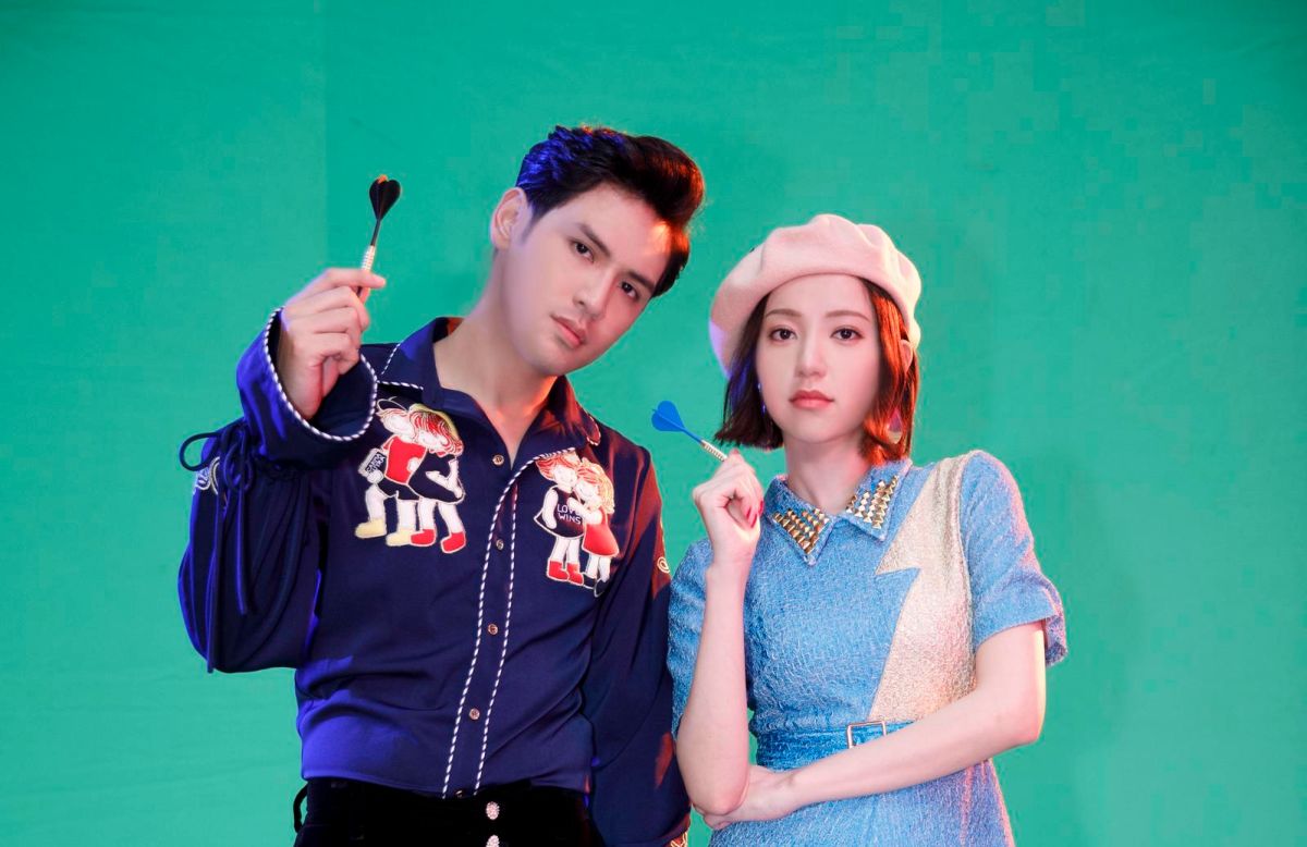 ▲陳零九（左）與郭雪芙合作新歌曲。（圖／滾石提供 , 2017.09.08）
