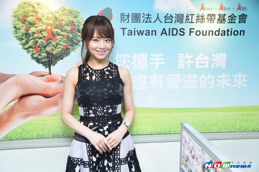 ▲能夠成為台灣「愛滋防治大使」，吉澤明步相當榮幸和高興。（圖／記者林柏年攝，2017.09.07）