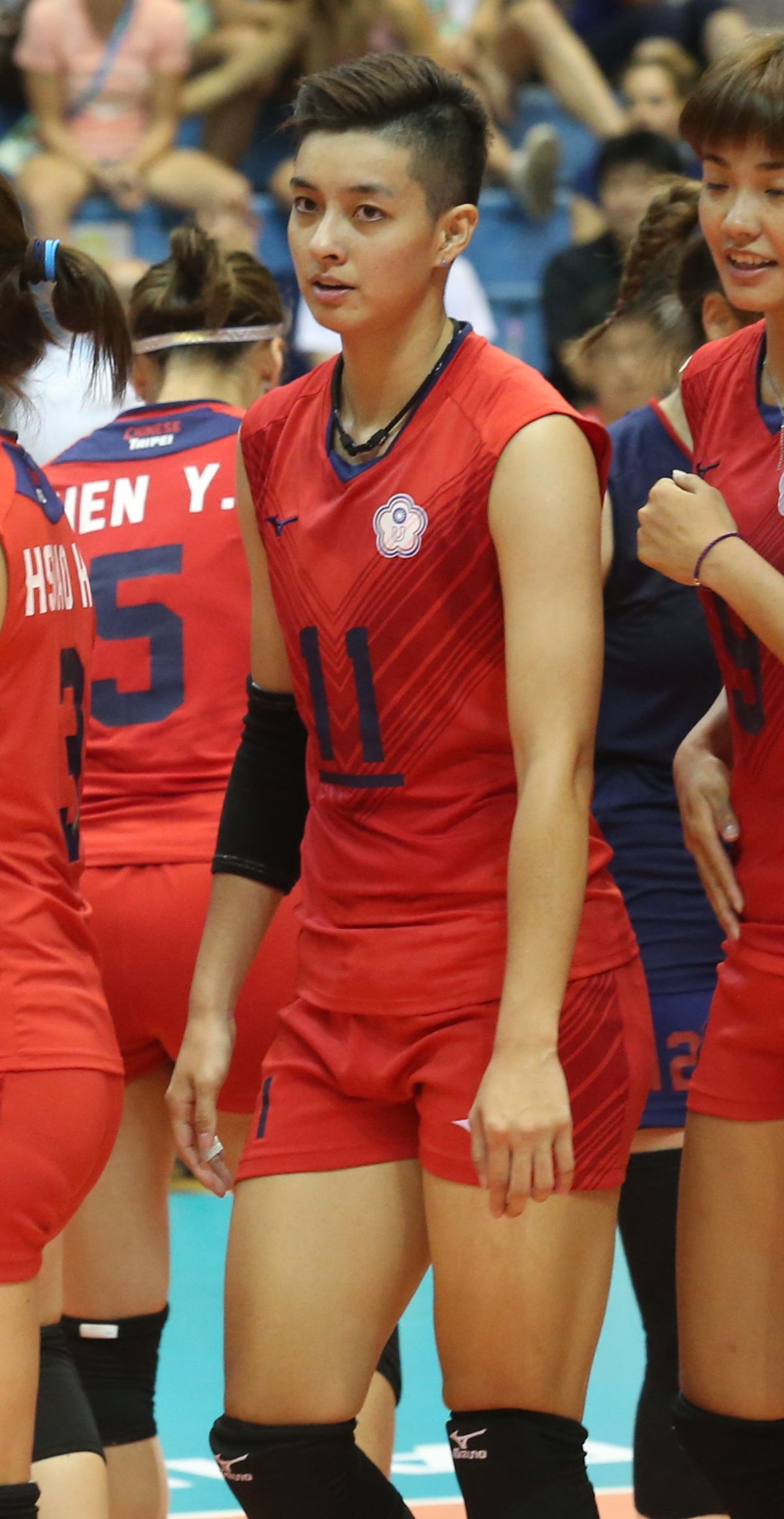 ▲中華女排代表隊隊長「阿非」陳菀婷（圖／獅隊提供）