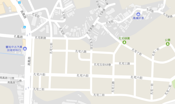 ▲高雄市小港區傳出無預警跳電，2196戶受到影響（圖／翻攝自google map）