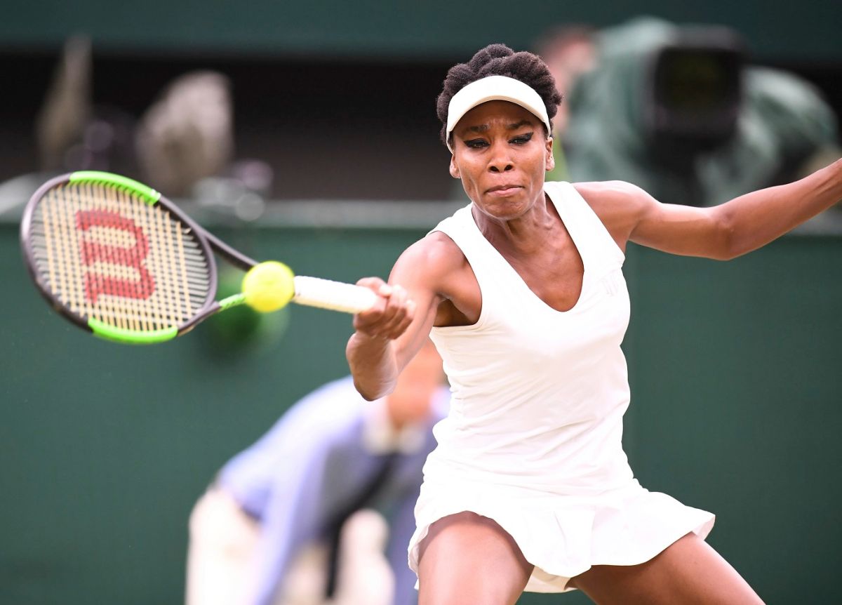 「大威」Venus Williams連續2年打進溫網4強。（圖／美聯社／達志影像）