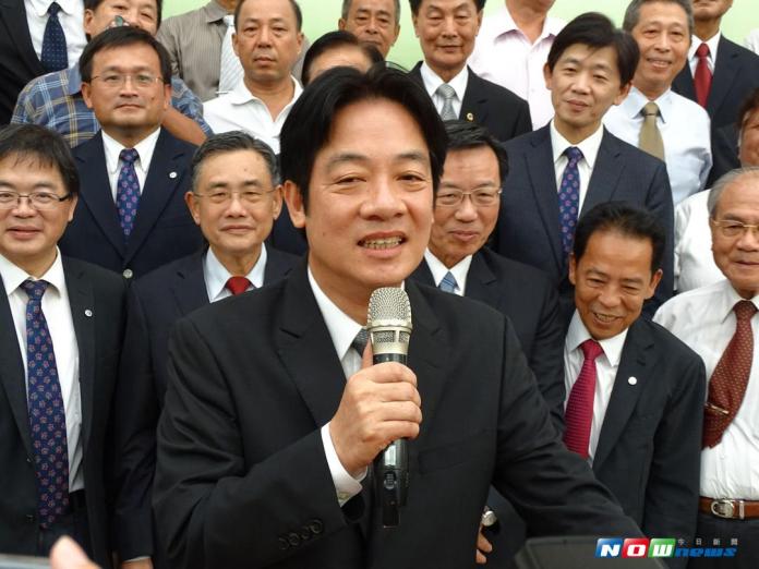 ▲準行政院長賴清德今早率市府團隊發表「愛與感激」。（圖／記者黃文博攝，2017.09.06）