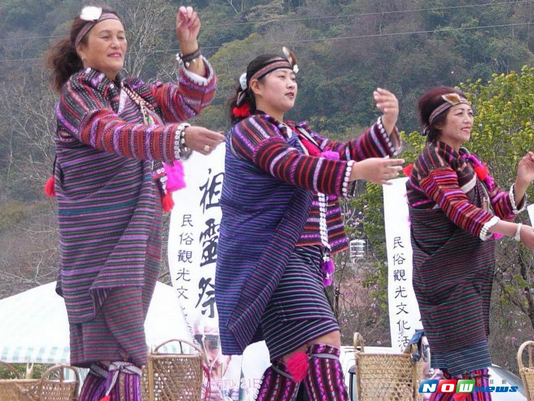 ▲泰雅族原住民族早年在「中元節」當天舉行「祖靈祭」，這項傳統習俗已難得一見，只在舉辦節日活動中偶而安排演出。（記者黃玿琮攝2017.9.5）