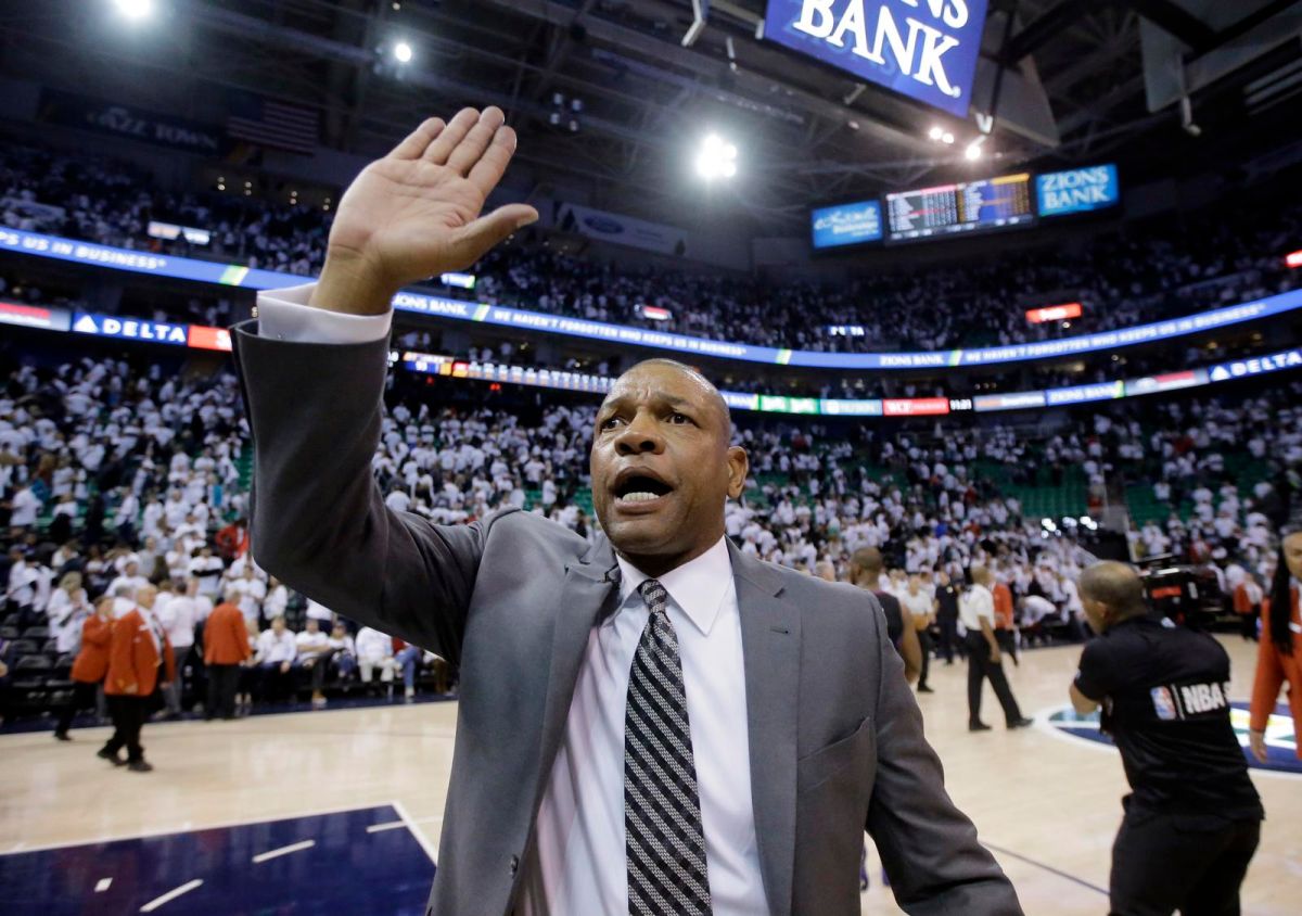 ▲快艇總教練Doc Rivers對這次騎、塞交易讚不絕口。（圖／美聯社／達志影像）